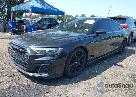 2024 Audi A8 L 55 Tfsi Quattro Tiptronic from USA, damaged, VIN WAULDAF81RN004432